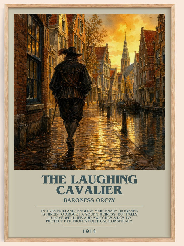 The Laughing Cavalier Bookish Wall Art by Baroness Orczy