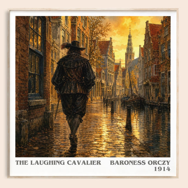 The Laughing Cavalier Literary Art Print by Baroness Orczy