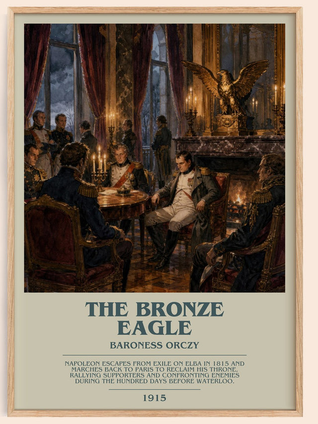The Bronze Eagle Bookish Wall Art by Baroness Orczy