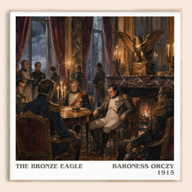 The Bronze Eagle Literary Art Print by Baroness Orczy
