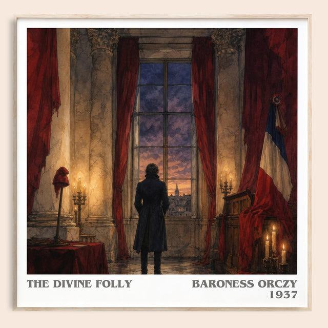 The Divine Folly Literary Art Print by Baroness Orczy