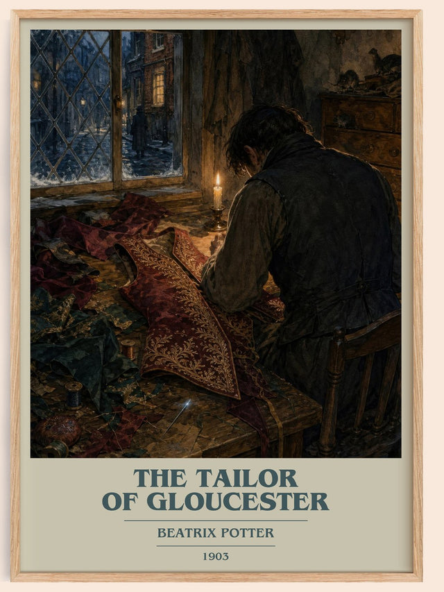 The Tailor Of Gloucester Book Cover Poster by Beatrix Potter
