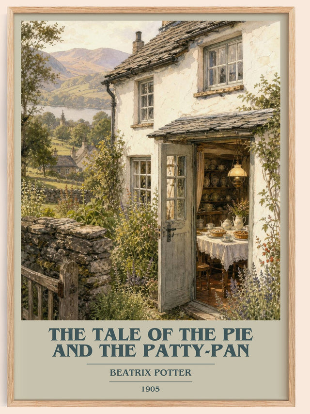Tale Of The Pie And The Patty-Pan Book Cover Poster by Beatrix Potter