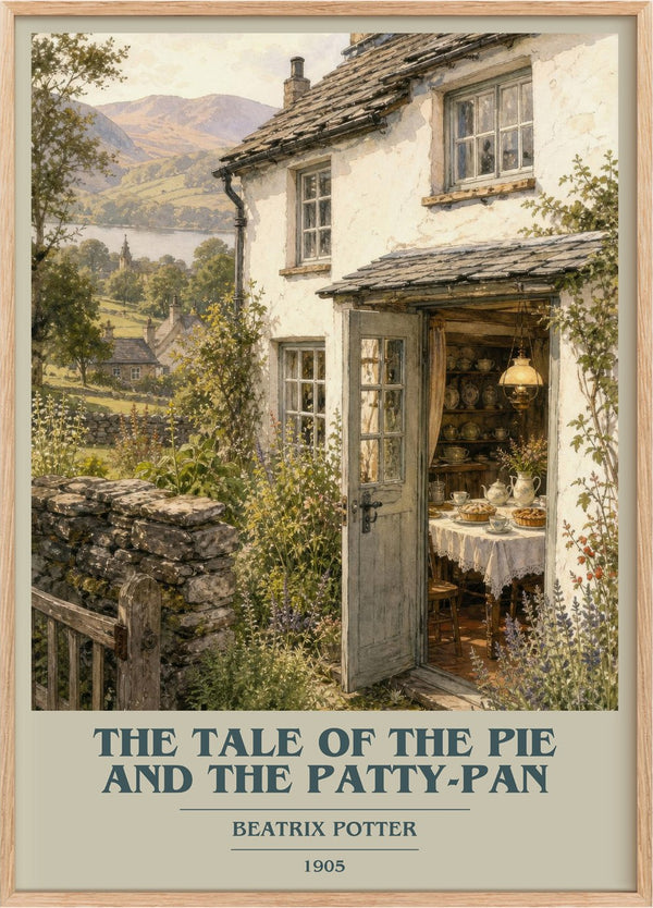 Tale Of The Pie And The Patty-Pan Book Cover Poster by Beatrix Potter