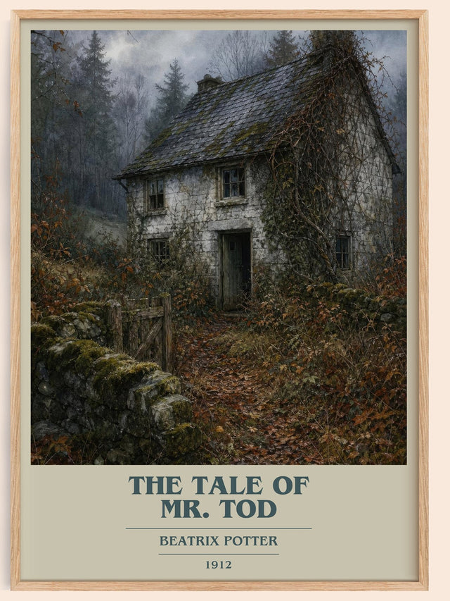 The Tale Of Mr. Tod Book Cover Poster by Beatrix Potter