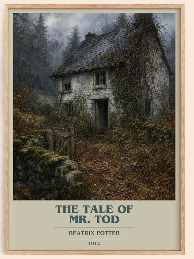 The Tale Of Mr. Tod Book Cover Poster by Beatrix Potter