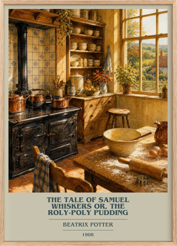 Tale Of Samuel Whiskers Or, The Roly-Poly Pudding Book Cover Poster –