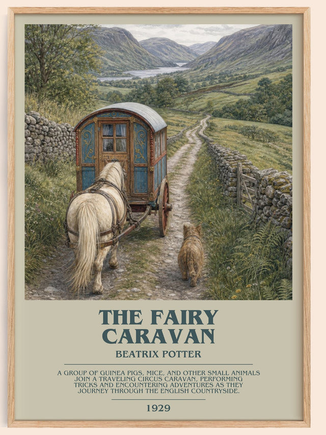 The Fairy Caravan Bookish Wall Art by Beatrix Potter