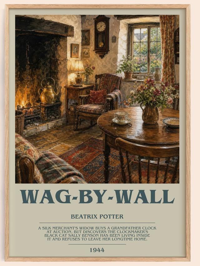 Wag-By-Wall Bookish Wall Art by Beatrix Potter
