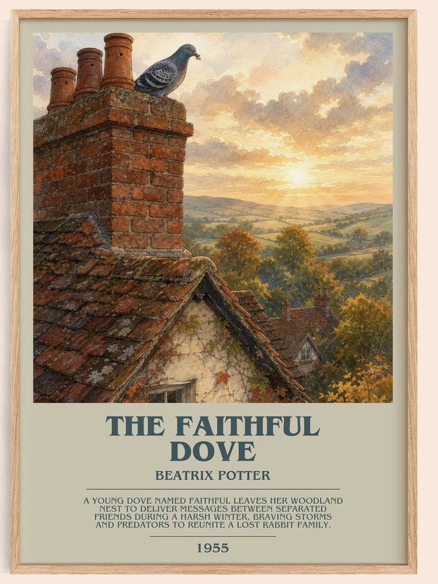 The Faithful Dove Bookish Wall Art by Beatrix Potter