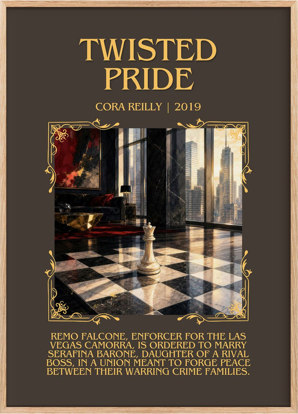 Twisted Pride Minimalist Book Poster by Cora Reilly