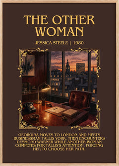 The Other Woman Minimalist Book Poster by Jessica Steele