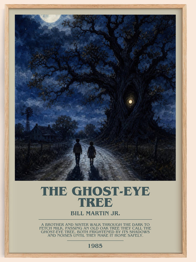 The Ghost-Eye Tree Bookish Wall Art by Bill Martin Jr.