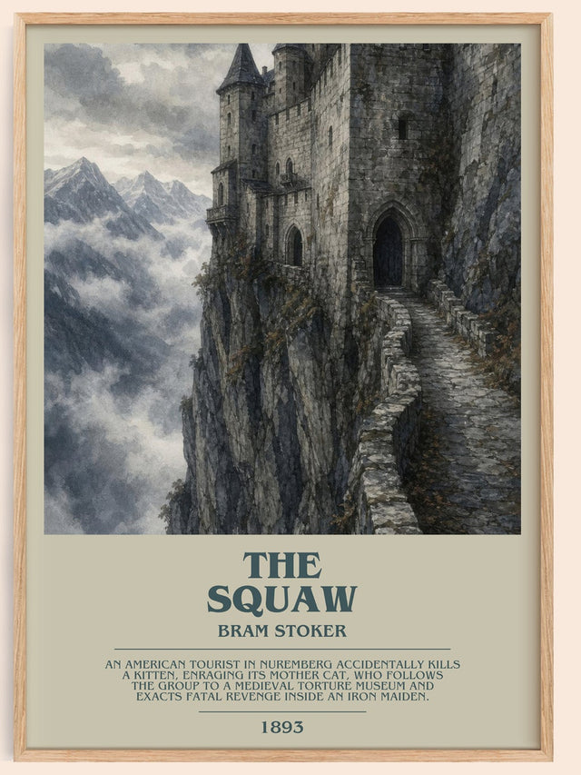 The Squaw Bookish Wall Art by Bram Stoker