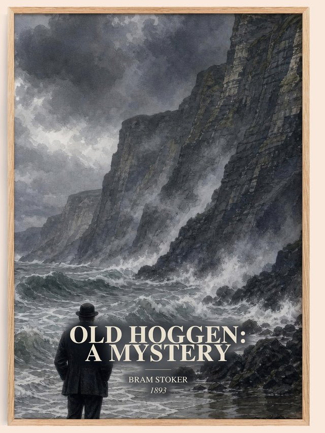 Old Hoggen: A Mystery Book Watercolour Illustration by Bram Stoker