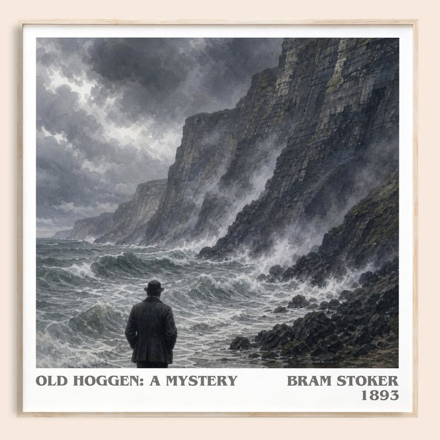 Old Hoggen: A Mystery Literary Art Print by Bram Stoker