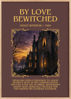By Love Bewitched Minimalist Book Poster by Violet Winspear