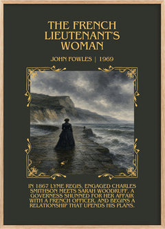 The French Lieutenant's Woman Minimalist Book Poster by John Fowles