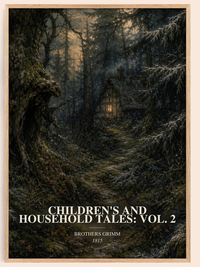 Children'S And Household Tales: Vol. 2 Book Watercolour Illustration