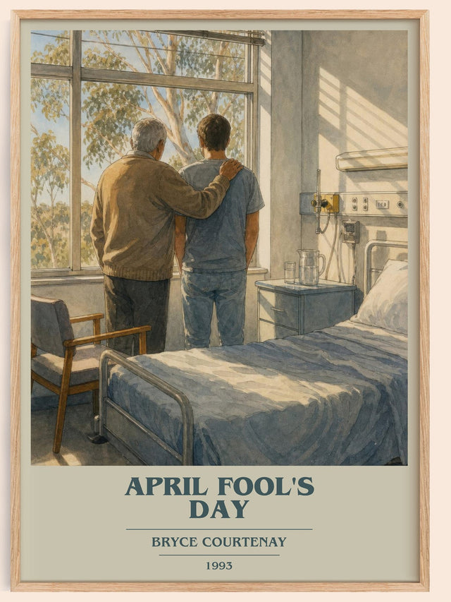April Fool'S Day Book Cover Poster by Bryce Courtenay