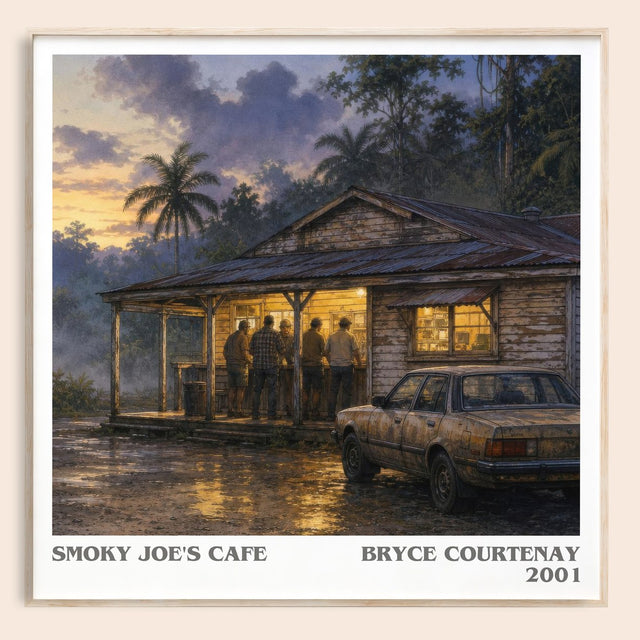 Smoky Joe'S Cafe Literary Art Print by Bryce Courtenay