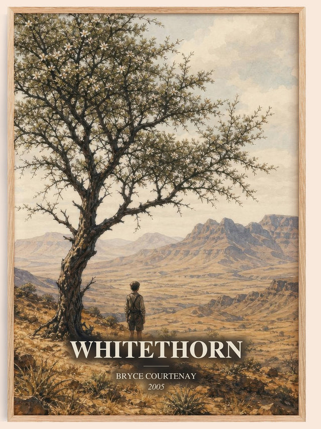 Whitethorn Book Watercolour Illustration by Bryce Courtenay