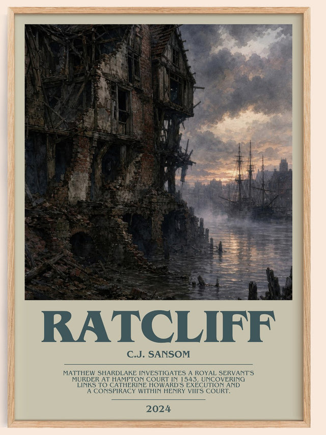 Ratcliff Bookish Wall Art by C.J. Sansom