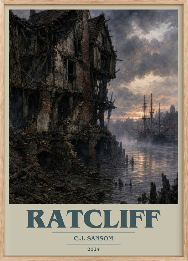 Ratcliff Book Cover Poster by C.J. Sansom