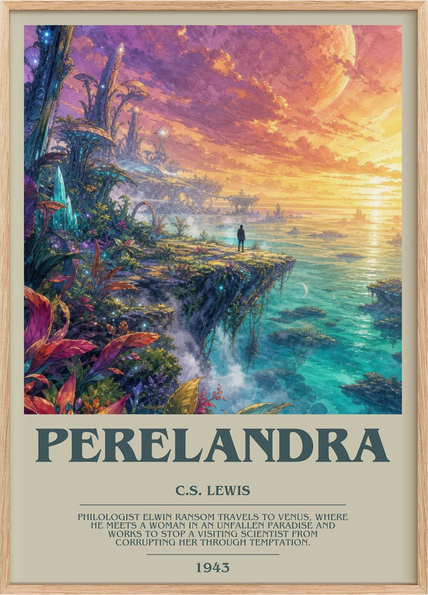 Perelandra Bookish Wall Art by C.S. Lewis