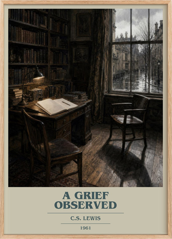 A Grief Observed Book Cover Poster by C.S. Lewis