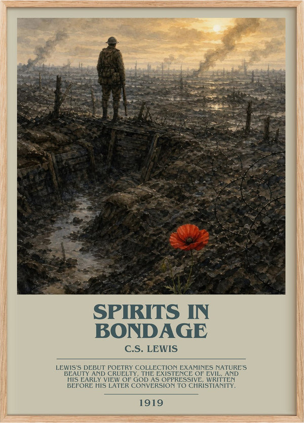 Spirits In Bondage Bookish Wall Art by C.S. Lewis