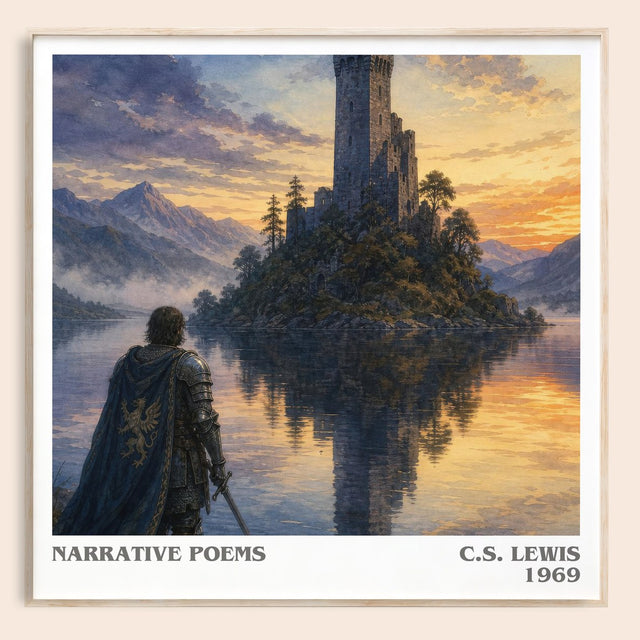 Narrative Poems Literary Art Print by C.S. Lewis