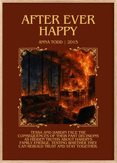 After Ever Happy Minimalist Book Poster by Anna Todd