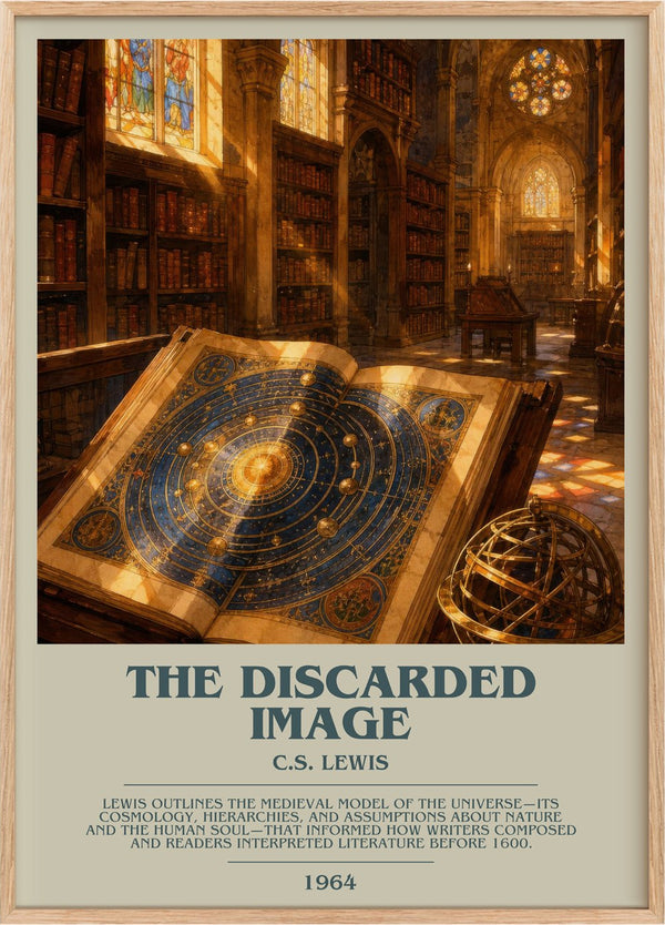 The Discarded Image Bookish Wall Art by C.S. Lewis