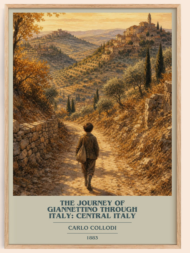 Journey Of Giannettino Through Italy: Central Italy Book Cover Poster