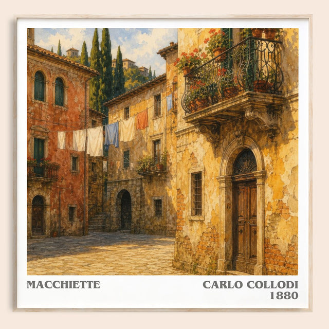Macchiette Literary Art Print by Carlo Collodi