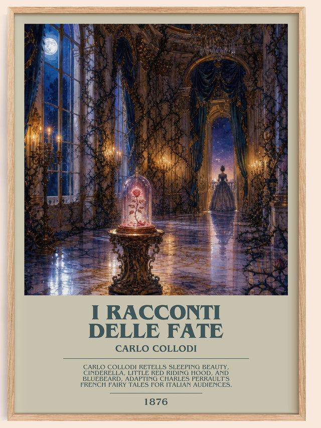 I Racconti Delle Fate Bookish Wall Art by Carlo Collodi