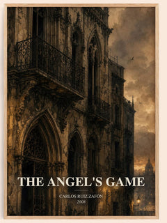 The Angel'S Game Book Watercolour Illustration by Carlos Ruiz Zafón