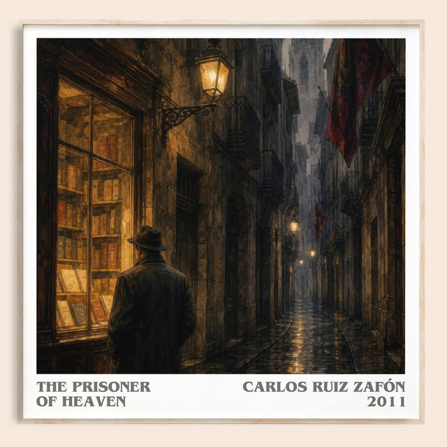 The Prisoner Of Heaven Literary Art Print by Carlos Ruiz Zafón