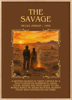The Savage Minimalist Book Poster by Nicole Jordan