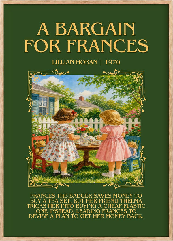 A Bargain for Frances Minimalist Book Poster by Lillian Hoban