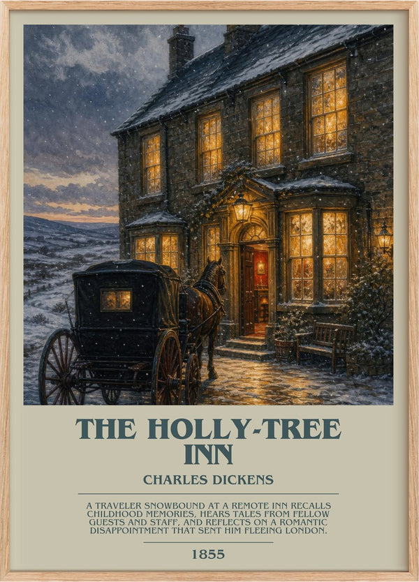 The Holly-Tree Inn Bookish Wall Art by Charles Dickens