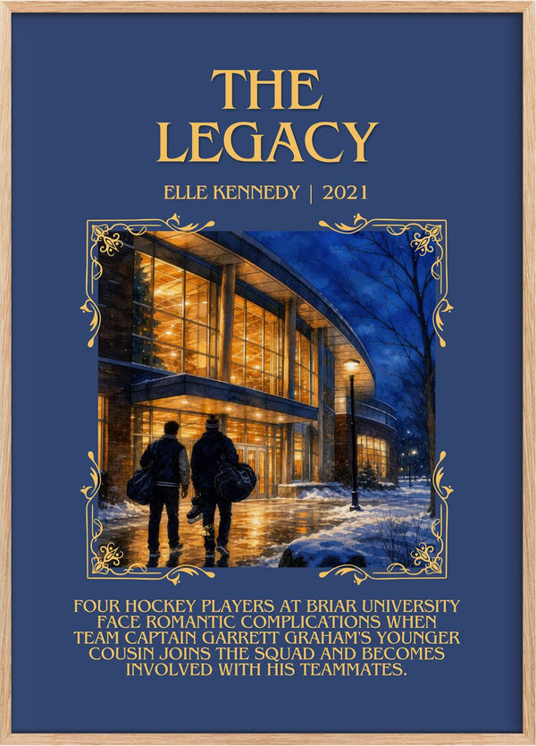 The Legacy Minimalist Book Poster by Elle Kennedy