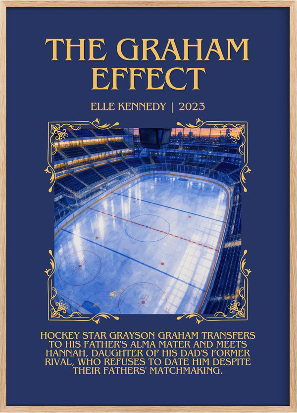 The Graham Effect Minimalist Book Poster by Elle Kennedy