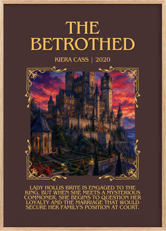 The Betrothed Minimalist Book Poster by Kiera Cass