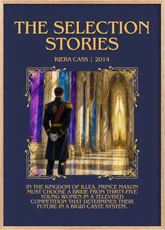The Selection Stories Minimalist Book Poster by Kiera Cass