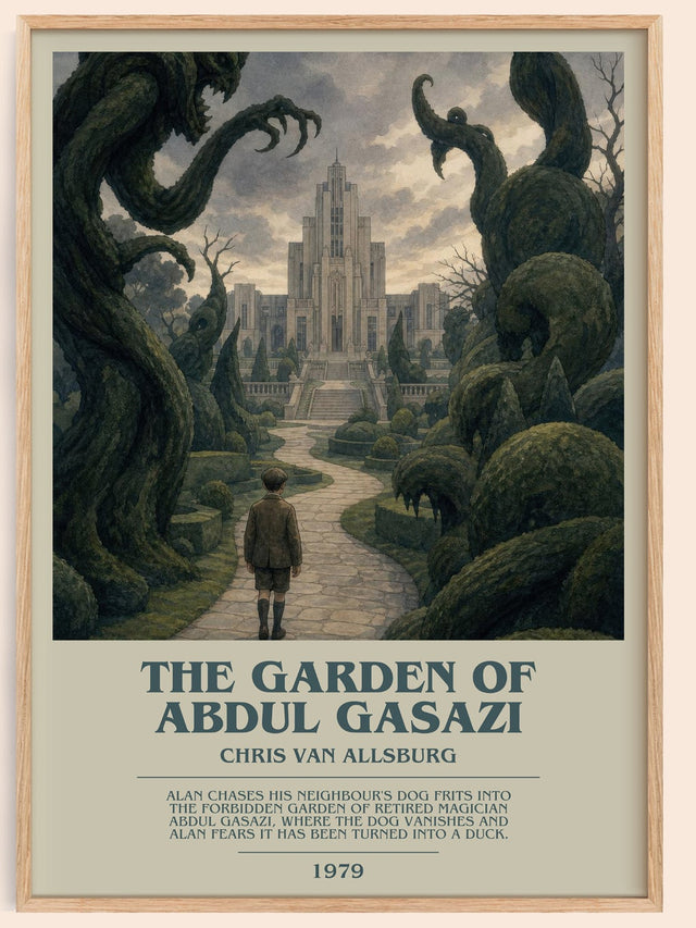 The Garden Of Abdul Gasazi Bookish Wall Art by Chris Van Allsburg