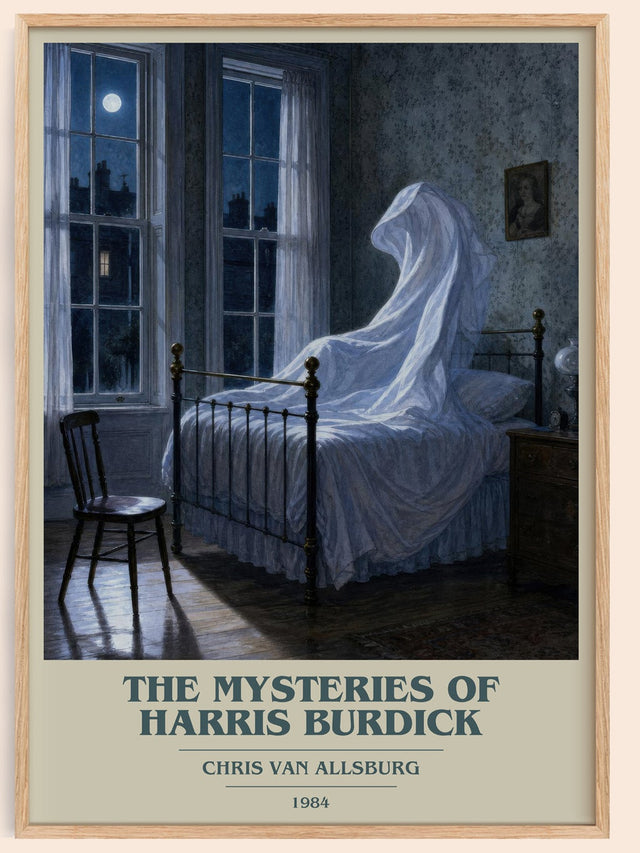 Mysteries Of Harris Burdick Book Cover Poster by Chris Van Allsburg