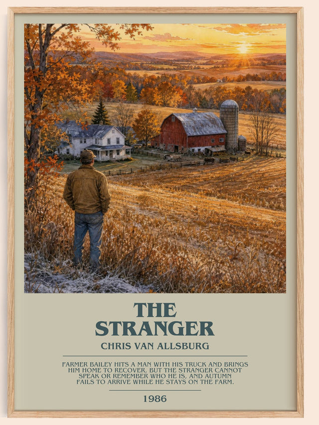 The Stranger Bookish Wall Art by Chris Van Allsburg