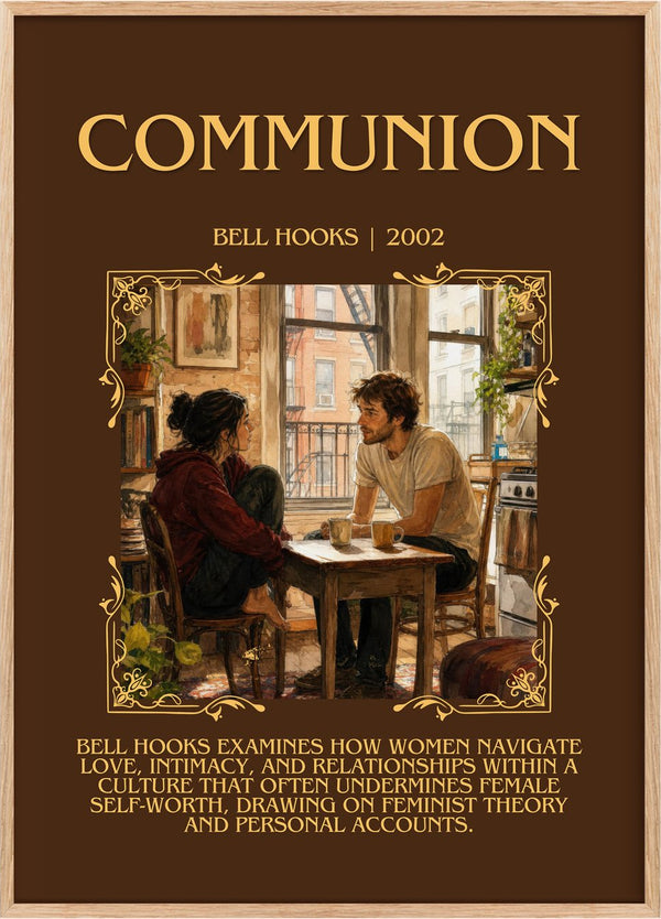 Communion Minimalist Book Poster by Bell Hooks